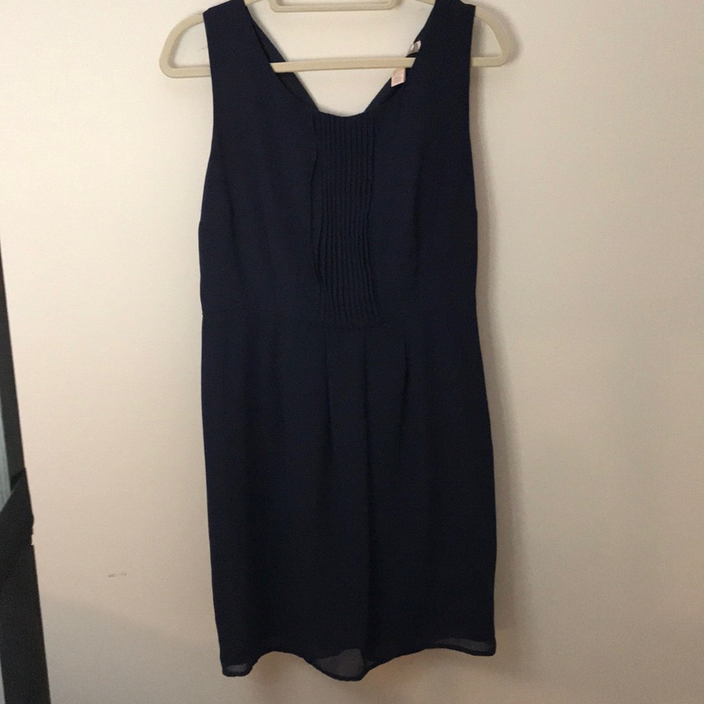 Navy blue dress